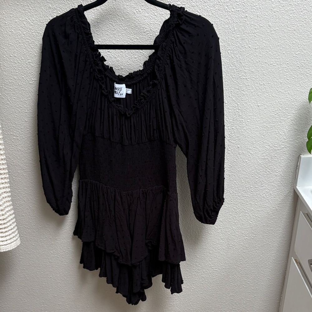 Princess Polly Black Women's Romper